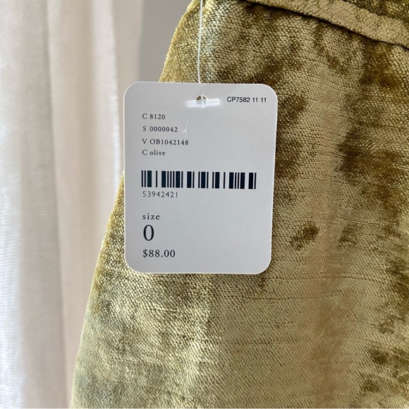 Free People velvet mini skirt - Picture 4 of 14